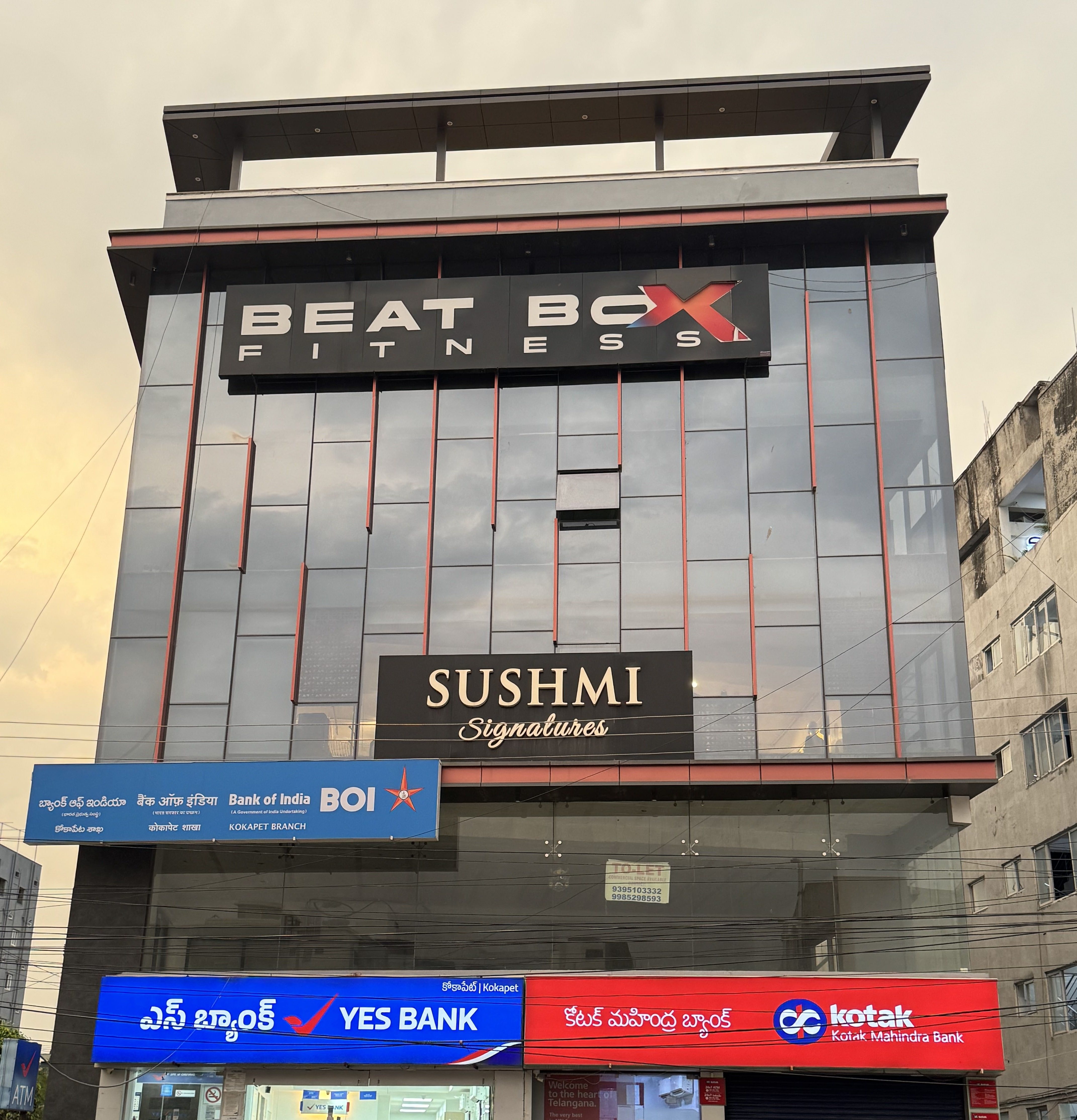 BeatBox Fitness BEATBOX KOKAPET gym location — Hyderabad