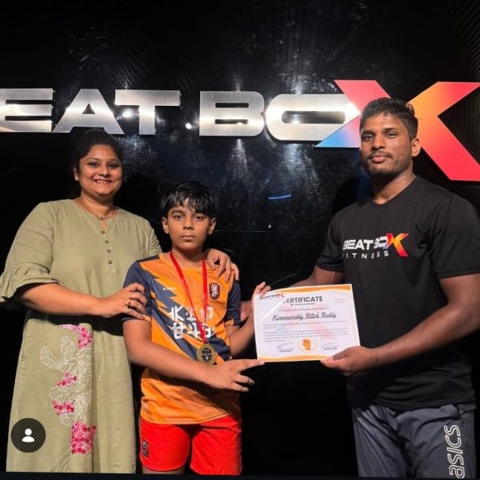HIIT boxing session at BeatBox